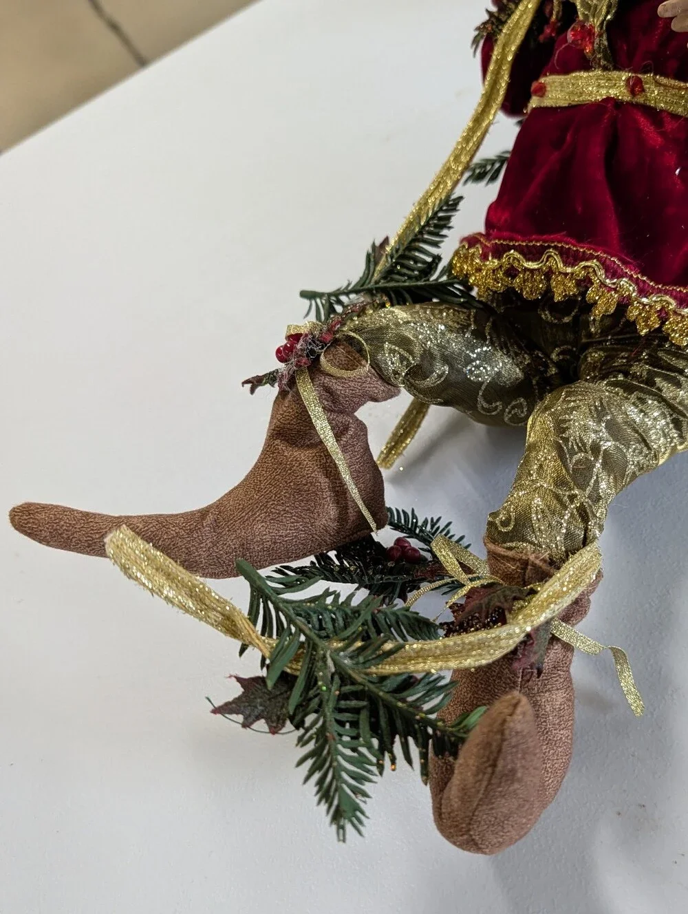 vintage MARK ROBERTS santa claus fairy